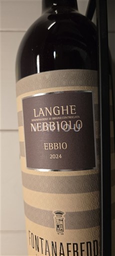 П'ємонт Не вказано Fontanafredda Ebbio 2024