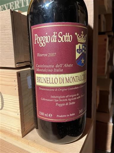 Toscane Brunello di Montalcino Poggio di Sotto Riserva 2007