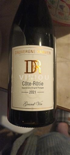 Thung lũng Rhône Côte-rôtie Dauvergne Ranvier 2021
