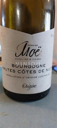 Bourgogne Hautes Côtes de Beaune Domaine Moë Origine 2022