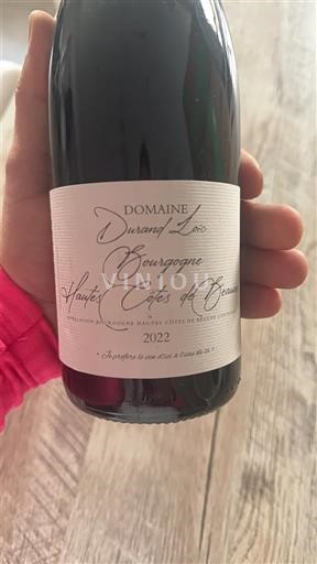 Bourgogne Ikke specificeret Domaine Durand-Lanio 2022