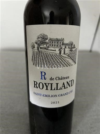 Bordéus Saint-Émilion Grand Cru Grand Cru Château Roylland R de Château Roylland 2021