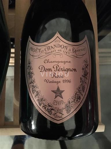 Šampanja Šampanjec Moët & Chandon Dom Pérignon Rosé 1996
