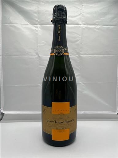 Champagne Veuve Clicquot Ponsardin Cave privee 1990