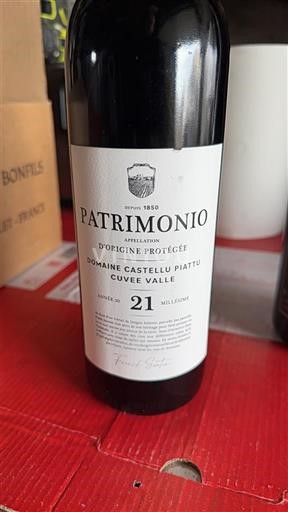 Corse Patrimonio Domaine Castellu Piattu Vallée 2021