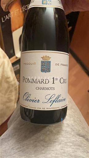 Burgundy Pommard Premier Cru Olivier Leflaive Charmots 2011