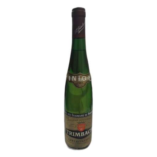 Alsace Gewurztraminer Trimbach des Seigneurs de Ribeaupierre 1983