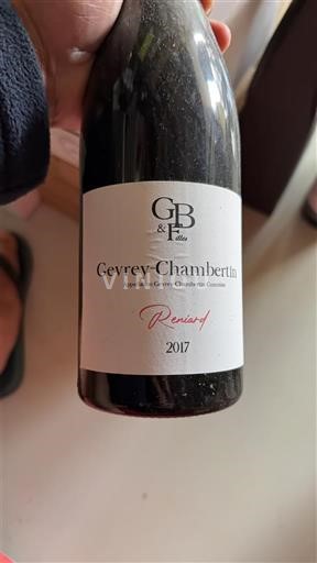 Burgundsko Gevrey-Chambertin GB & Fils Renard 2017