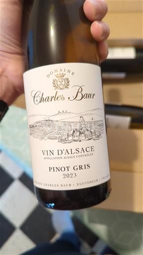 Elzas Domaine Charles Baur 2023