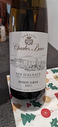 Alsazia Domaine Charles Baur 2023
