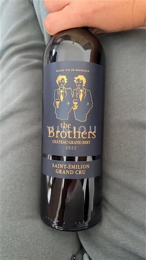 Bordeaux Saint-Émilion Grand Cru Vignobles POITEVIN LAVIGNE the Brothers Château Grand Bert 2022