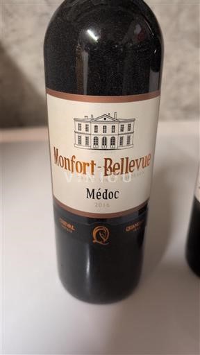 Bordeaux Médoc Monfort-Bellevue 2016