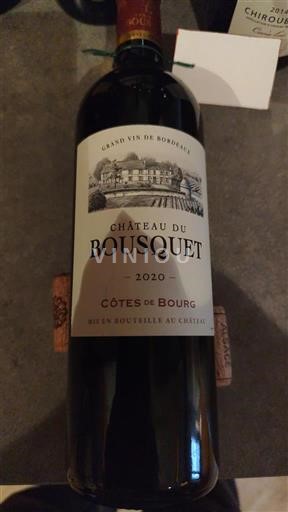 Bordeaux Côtes-de-bourg Chateau BOUSQUET 2020