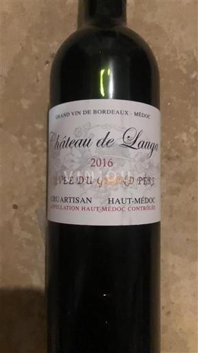 Bordeaux Haut-Médoc Château Lauga du Grand Père 2016