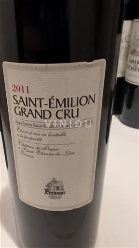 Bordeaux Saint-Émilion Grand Cru Grand Cru Château Pressac 2011