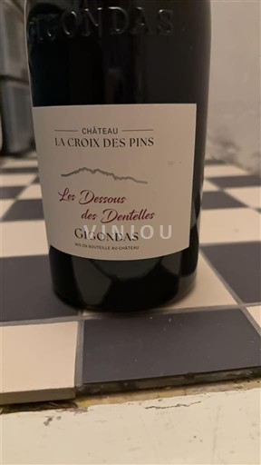 Rhônetal Gigondas Château La Croix des Pins Les Dessous des Dentelles 2023