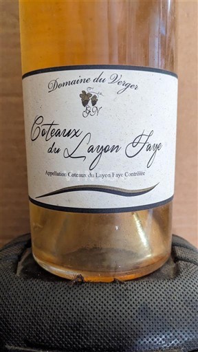 Loiren laakso Coteaux-du-Layon Domaine Verger 2014