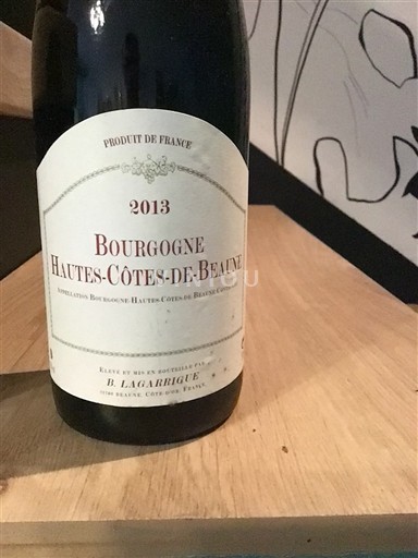 Bourgogne Hautes Côtes de Beaune B. Lagarrigue 2013