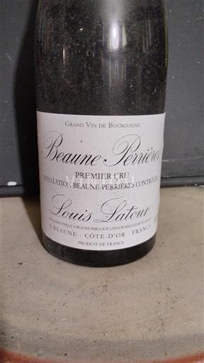 Burgundsko Beaune Premier Cru Louis Latour Beaune Perrières 2010