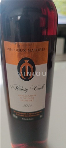 Roussillon Maury Maury tuilé 2018