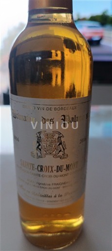 Bordeaux Sainte-Croix-Du-Mont Domaine Des Palmiers 2016