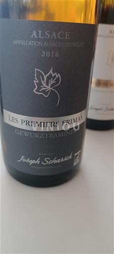 Alsacia Domaine Joseph Scharsch Les Premiers Frimas 2016