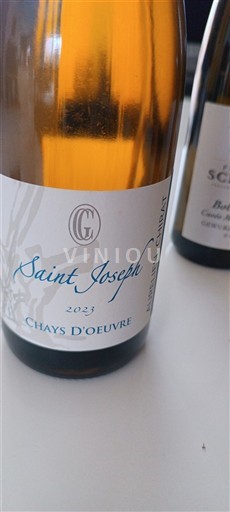 Thung lũng Rhône Saint-Joseph Aurélien Chirat Chays d'Oeuvre 2023