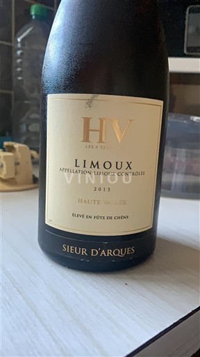 Languedoque Limoux Sieur Arques Haute Vallée 2015