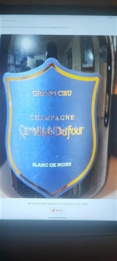 Champagne Champagner Grand Cru Caroline Dufour Blanc de Noirs Ohne Jahrgang