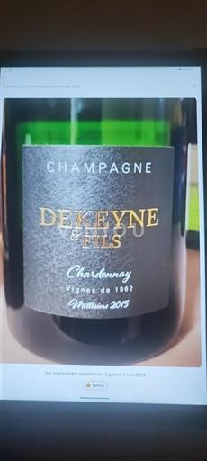 Champagne Sâm-panh Dekeyne & Fils Chardonnay Vignes de 1982 2015