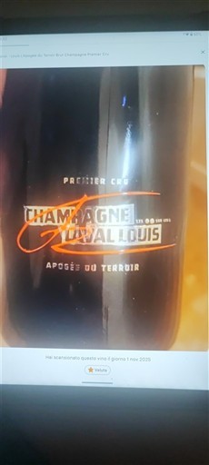 Šampanja Ni doloceno Champagne Laval Louis Apogee de terroir Neleten.