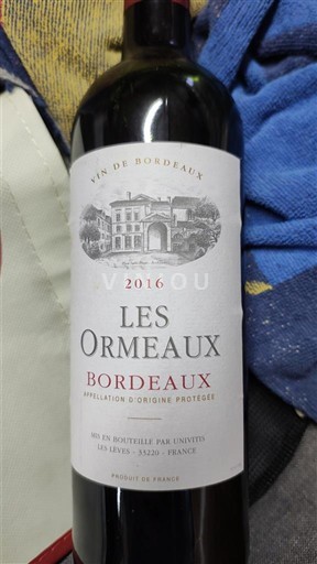 Bordeaux Les Ormeaux 2016