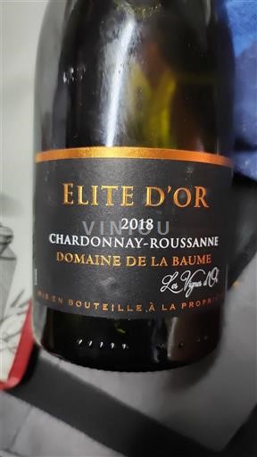 Languedoc và Roussillon Vùng đất Oc Domaine La Baume Elite d'Or 2018