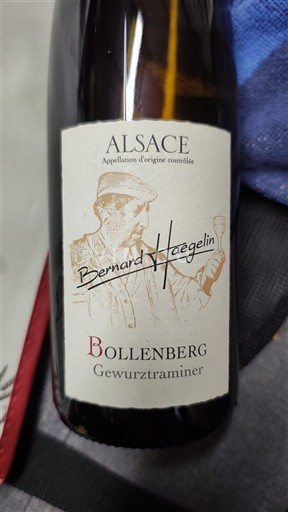 Alzacija Gewürztraminer Bernard Haegelin Bollenberg Neleten.