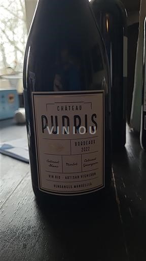 Bordeaux Château Pudris 2022