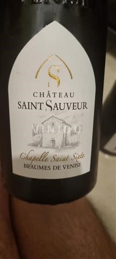Údolí Rhôny Beaumes de Venise Château Saint Sauveur Chapelle Saint Sixte 2019