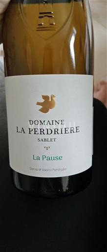 Rona dolina Côtes-du-Rhône-Villages Domaine La Perdriere La Pause 2024