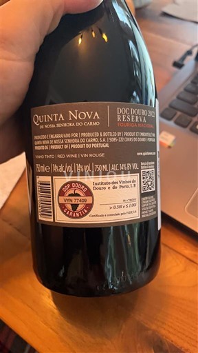 Bồ Đào Nha Douro Quinta Nova Reserva touriga nacional 2022