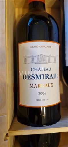 Bordeaux Margaux Desmirail Margaux grand cru 2006