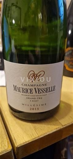 Champanhe Maurice Vesselle Millésimé 2015