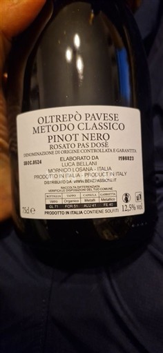 Lombardy Oltrepò Pavese Ca' di frara T6 Metodo Classico Rosato Pas Dosé 2024