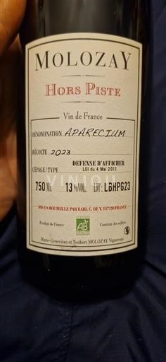 Lorraine Mosel Molozay Hors Piste gewurztraminer 2023