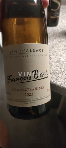 Alsacia François Baur Gewurztraminer 2023