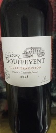 Sydväst Bergerac Domaine Bouffevent Tradition 2018