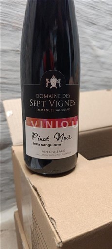Elsass Domaine Des Sept Vignes Pinot Noir Terra Sanguinem 2022