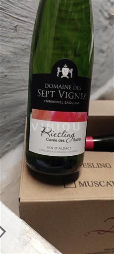 Alsazia Non specificato Domaine Des Sept Vignes des Sables 2022