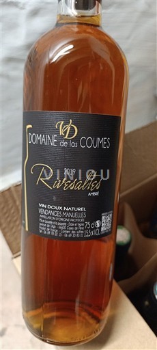 Roussillon Rivesaltes Domaine Las Coumes 2019