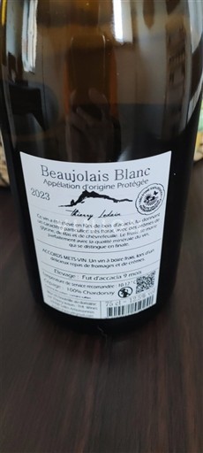 Beaujolais Määrittelemätön Thierry Lelon 2023