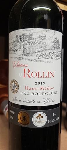 Bordeaux Haut-Médoc Château Rollin 2019