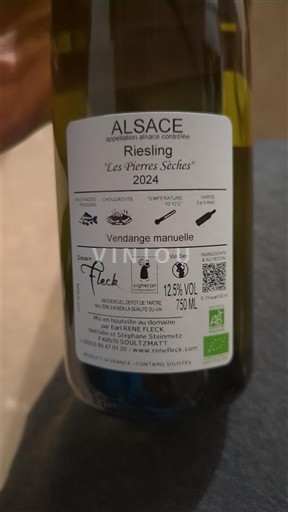 Alsace Fleck Les Pierres Sèches 2024